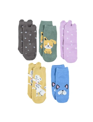 Set sosete 5 perechi Cool Club, mix culori