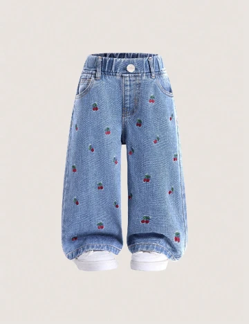 Blugi Shein Kids, albastru