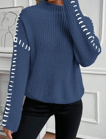 Bluza SHEIN, albastru