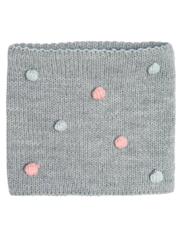 Fular Circular Cool Club, gri