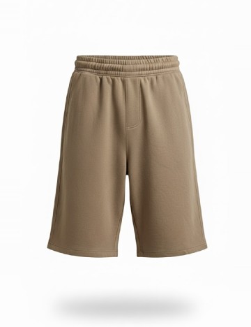 
						Pantaloni scurti Bershka, maro