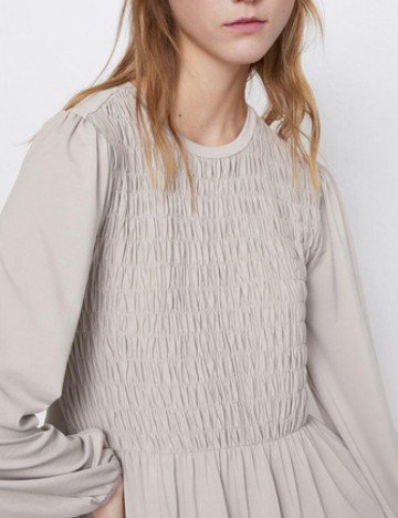 Rochie medie Zara, bej