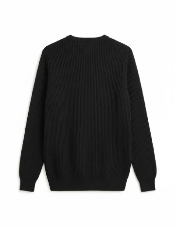 Pulover Pull&Bear, negru