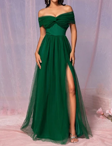 Rochie lunga SHEIN, verde