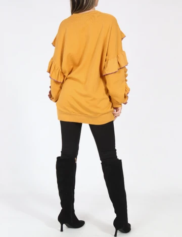 Bluza Oversize Bershka, galben