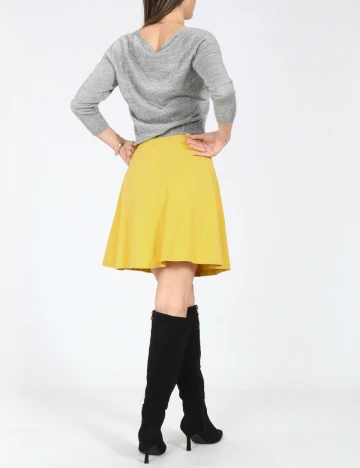 Fusta Bershka, galben