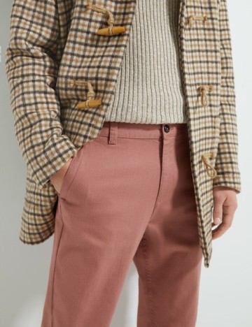 Pantaloni Zara, roz pudra