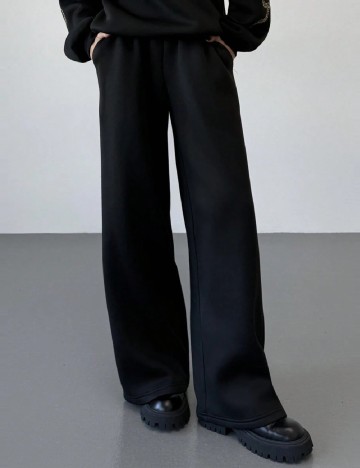 Pantaloni SHEIN, negru