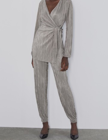 Pantaloni Zara, verde