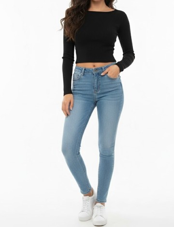 
						Top Zara, negru
