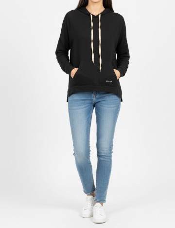 
						Hanorac Pull&Bear, negru