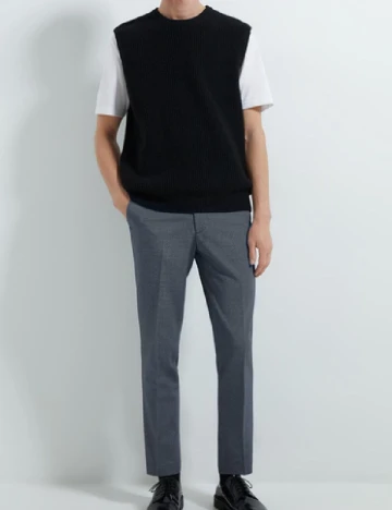 Pantaloni Zara, albastru