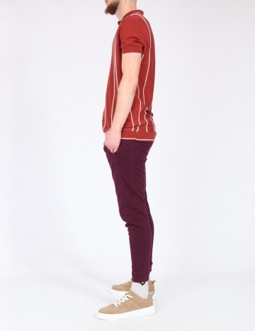 Pantaloni Pull&Bear, visiniu