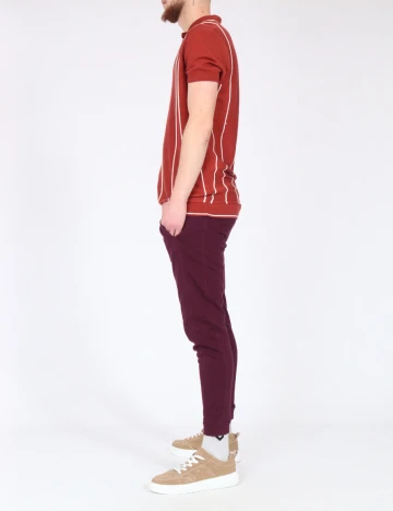 Pantaloni Pull&Bear, visiniu