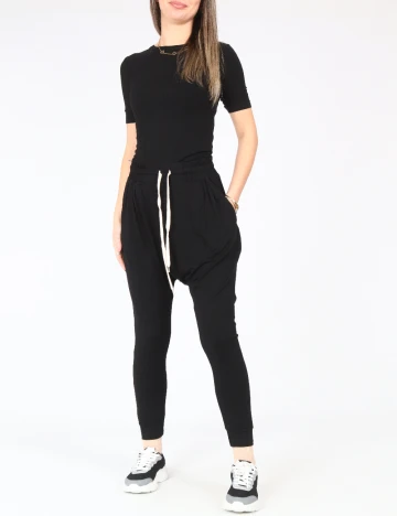 Pantaloni Pull&Bear, negru