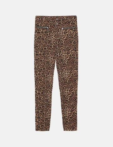 Pantaloni Zara, animal print