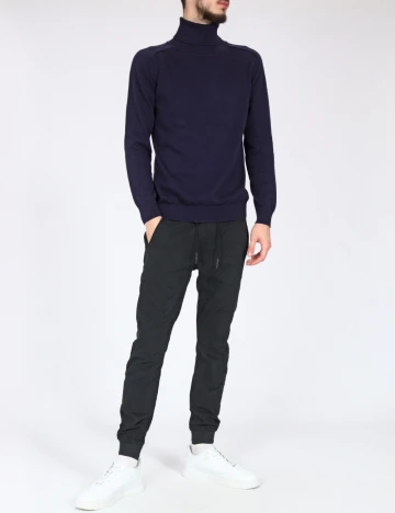 Pantaloni Pull&Bear, negru