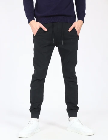 Pantaloni Pull&Bear, negru