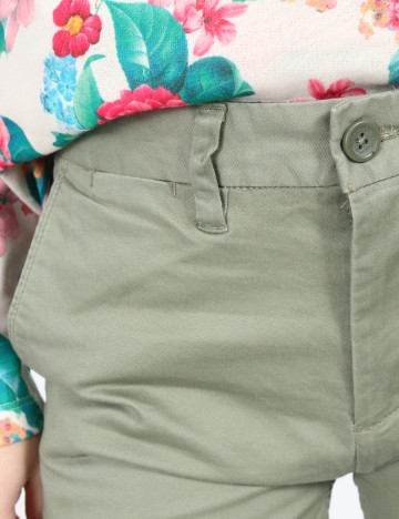 Pantaloni Pull&Bear, verde