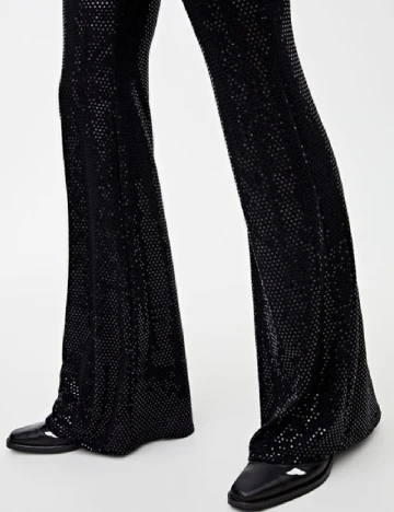 Pantaloni Pull&Bear, negru
