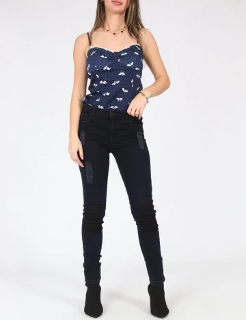 Blugi Zara, bleumarin inchis