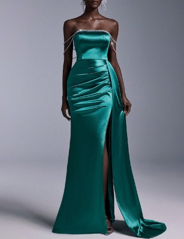 
						Rochie lunga SHEIN, turcoaz