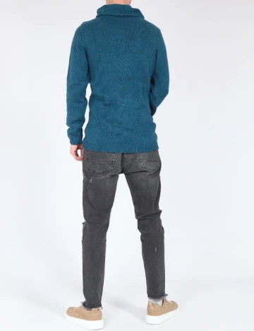 Pulover Pull&Bear, albastru