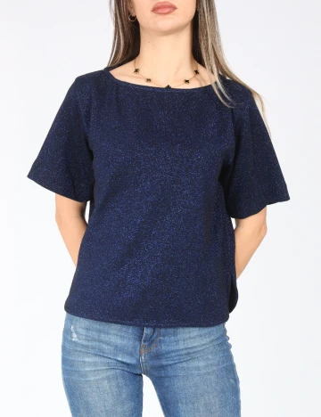 Bluza Oversize Zara, albastru