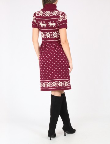 Rochie scurta Zara, visiniu