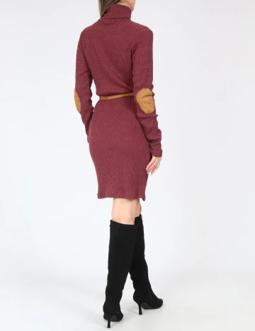 Rochie medie Zara, visiniu