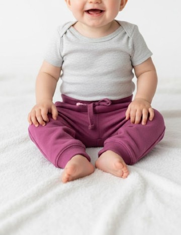 
						Pantaloni Zara, pruna