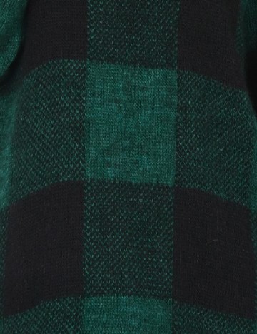 Pulover Pull&Bear, verde/negru