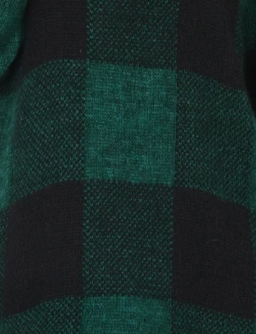 Pulover Pull&Bear, verde/negru