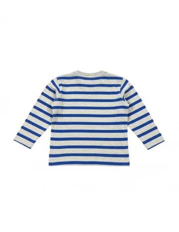 Bluza Zara, gri/albastru