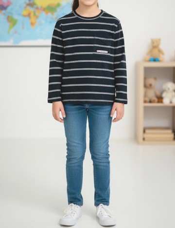 
						Bluza Zara, bleumarin inchis