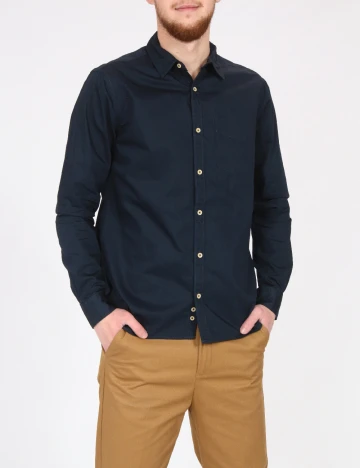 Camasa Zara, bleumarin