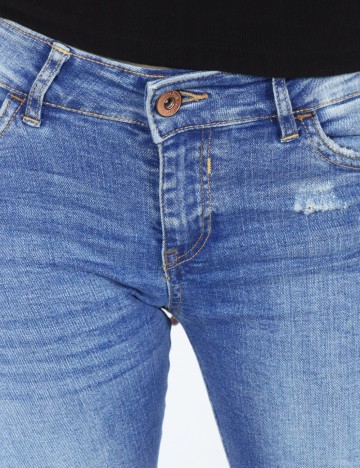 Blugi Bershka, albastru