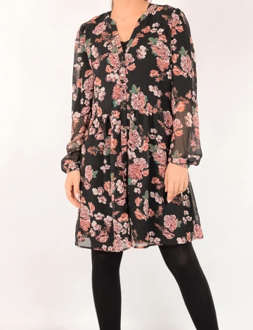 Rochie Vila, imprimeu floral, 38