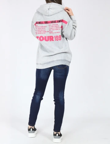 Hanorac Bershka, gri