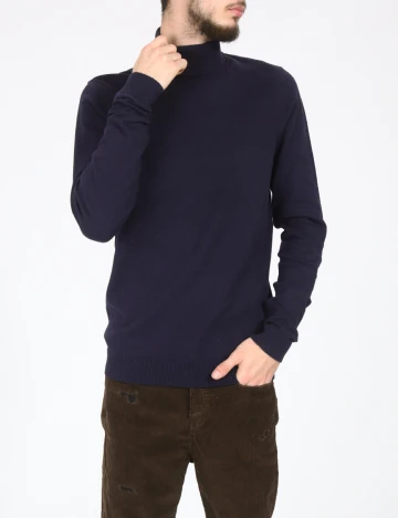 Bluza Bershka, bleumarin