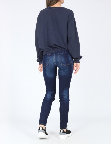 Bluza Pull&Bear, bleumarin