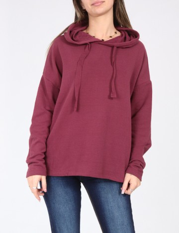 
						Hanorac Pull&Bear, roz pudra inchis