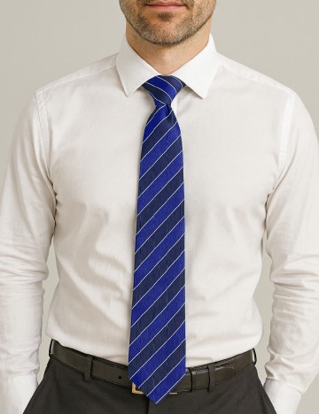 
						Cravata Zara, albastru