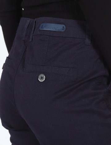 Pantaloni Bershka, bleumarin