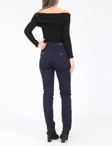 Pantaloni Bershka, bleumarin