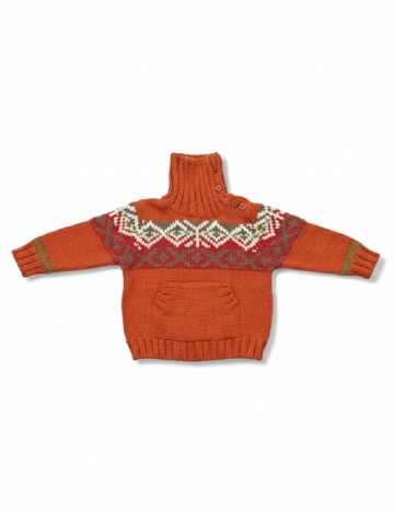 
						Pulover Zara, portocaliu