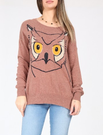 Bluza Pull&Bear, roz pudra inchis