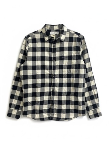 
						Camasa Zara, alb/negru