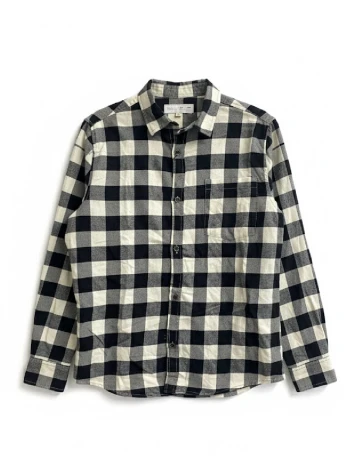 Camasa Zara, alb/negru