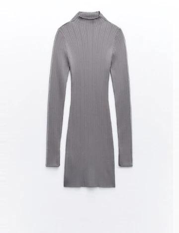 Rochie scurta Zara, gri